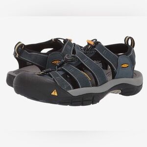 KEEN Newport H2 Sandals Men's Size 11 Navy Blue Closed Toe Hiking Water